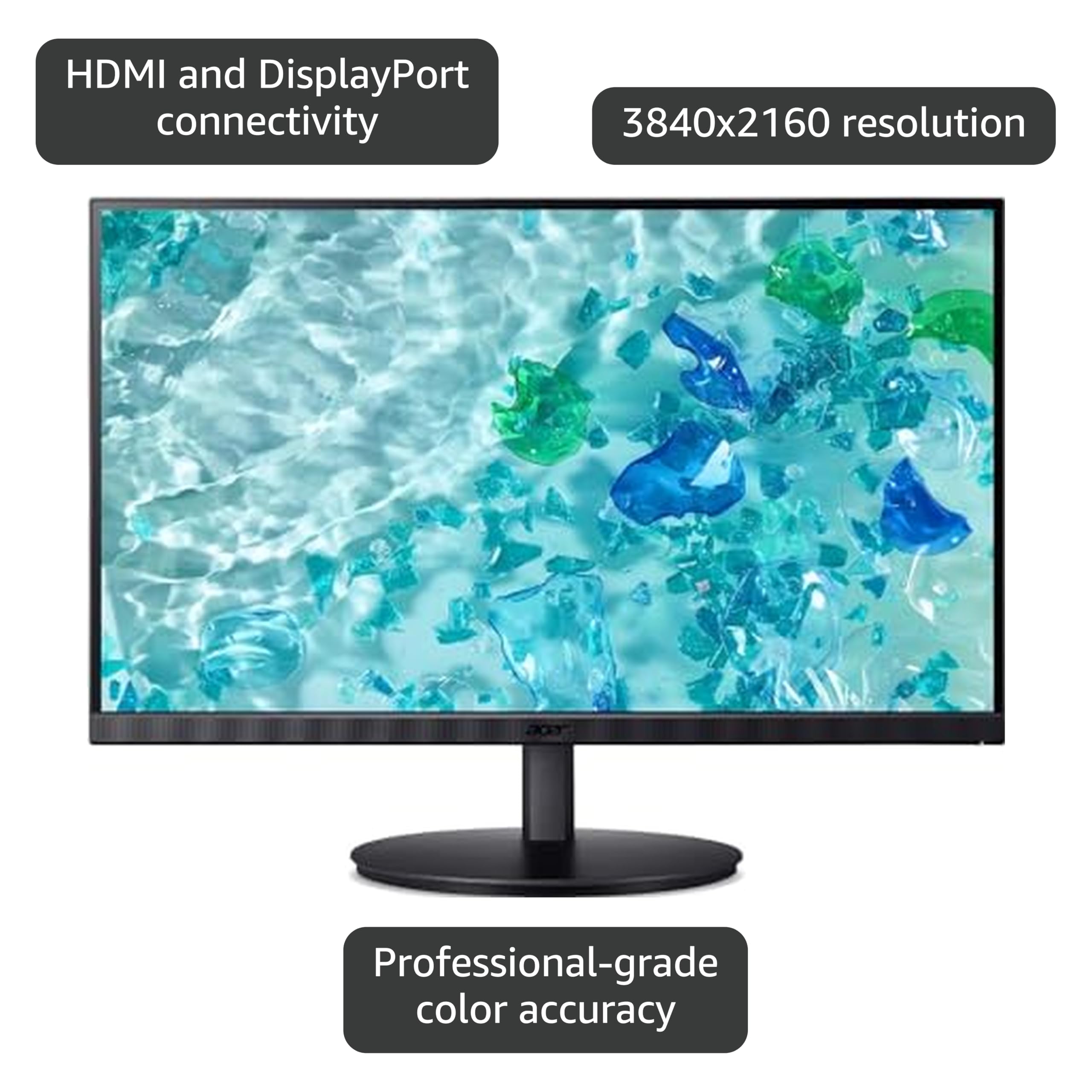 Amazon.com: acer Vero CB2 27-inch 4K UHD IPS Monitor 60Hz